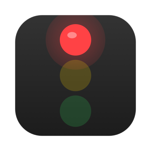 Ampel app icon, a traffic light